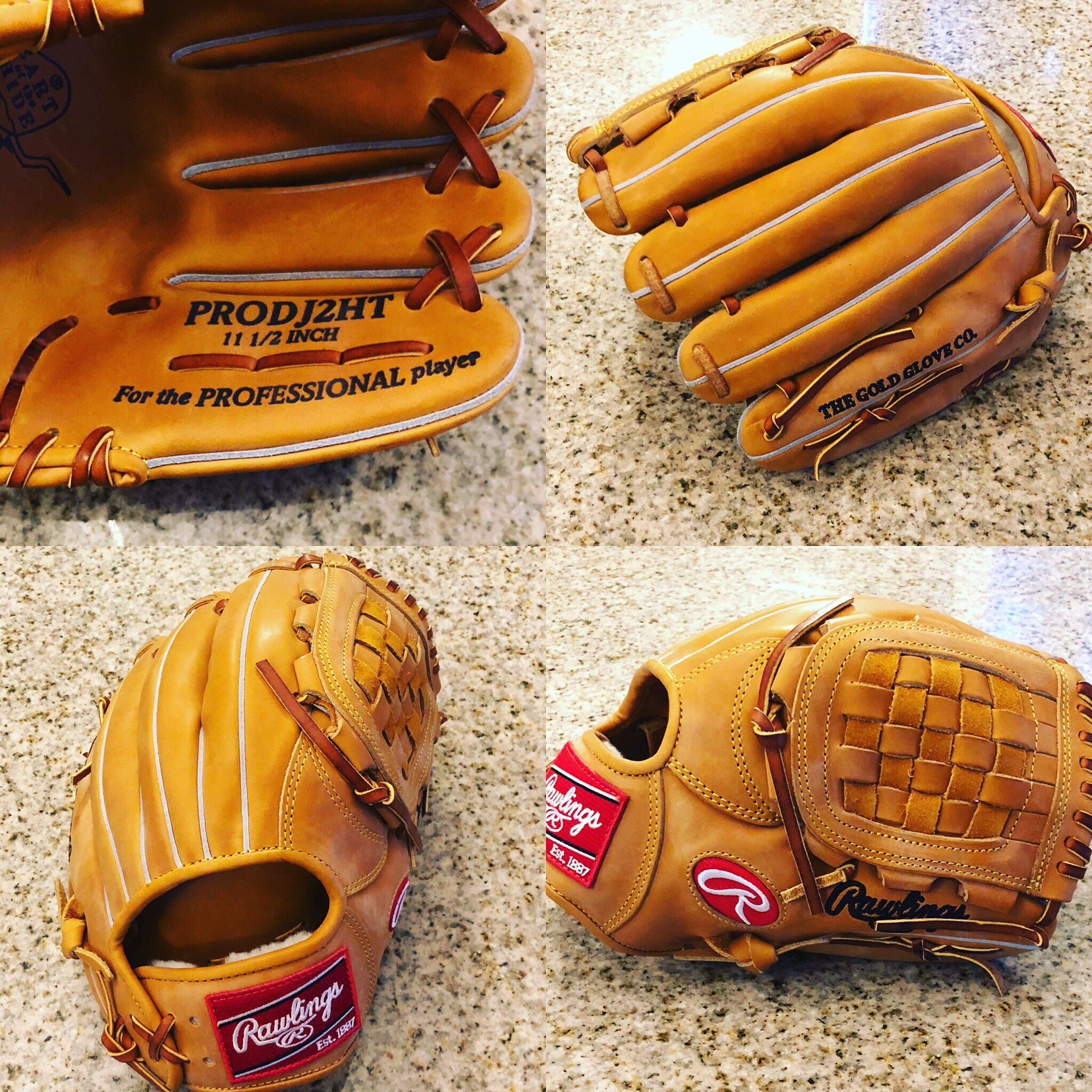 PRODJ2HT 11.5/" Rawlings Horween Limited Heart of the Hide Glove RHT