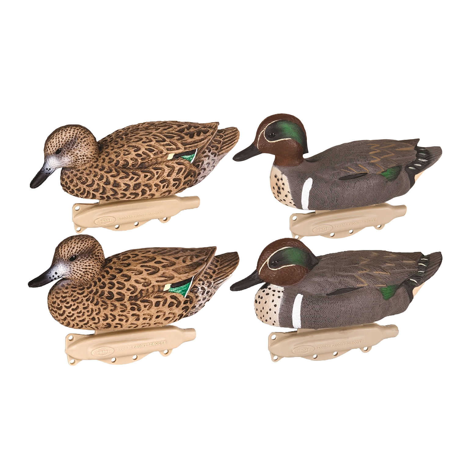 Flambeau Classic Green Wing Teal Decoys, 6 Pack 8015SUV 71617045562 eBay