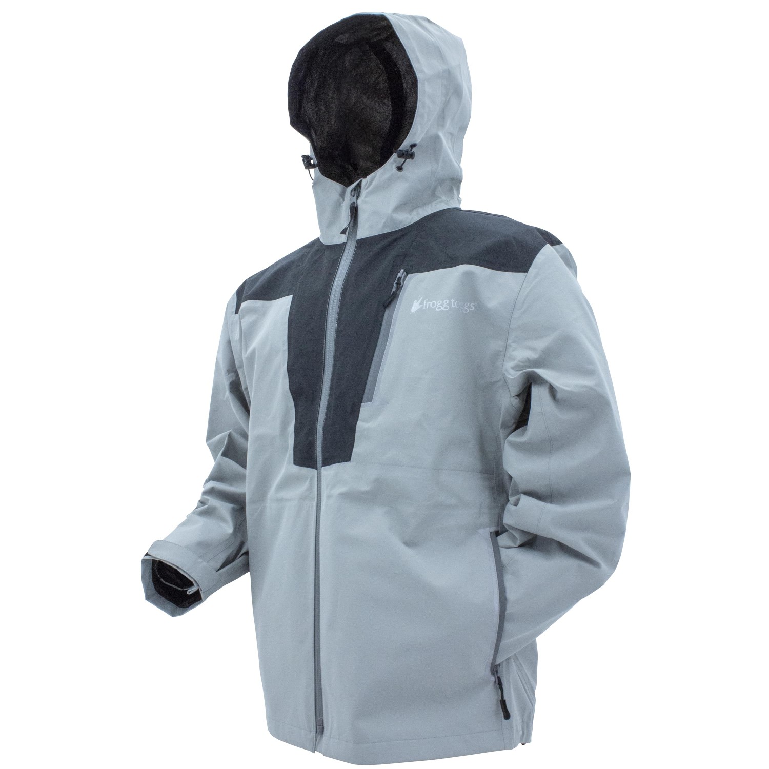 Frogg Toggs Rockslide Chaqueta gris Carbono Ntrs 6701-707LG Grande Frogg Toggs Rockslide Chaqueta gris Carbono Ntrs 6701-707LG Grande