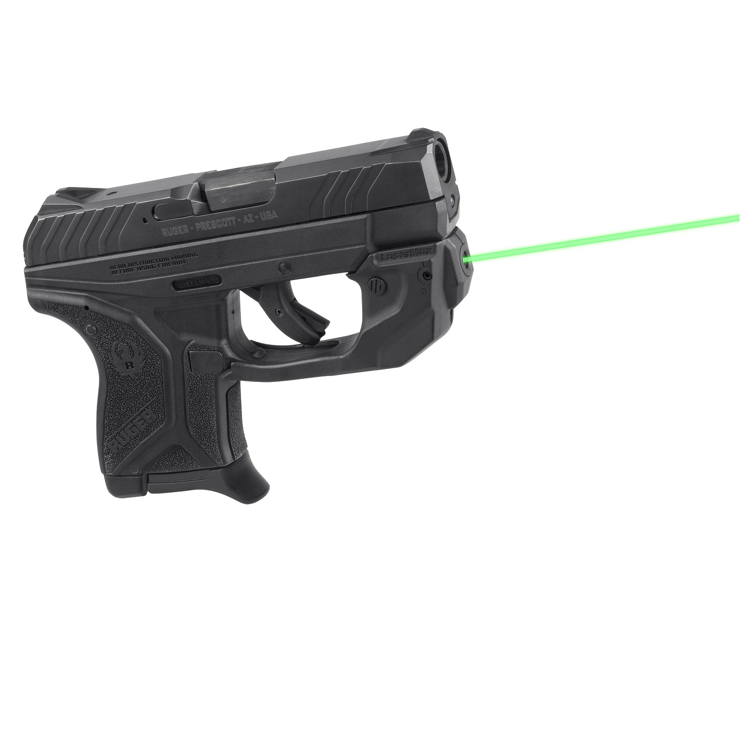 LaserMax CenterFire Laser Green w/Grip Sense Ruger LCPII GS-LCP2-G. 