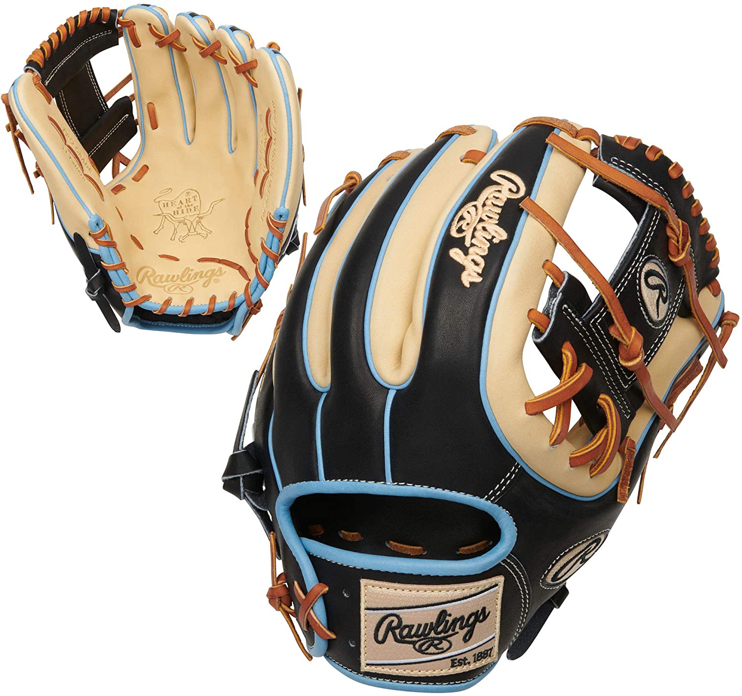 Rawlings Heart of the Hide Baseball Glove 11.75" PRO3152CBCRHT eBay